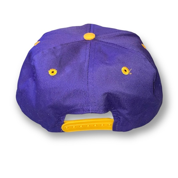 Vintage Logo Athletic Minnesota Vikings Snapback Hat - Picture 4 of 10